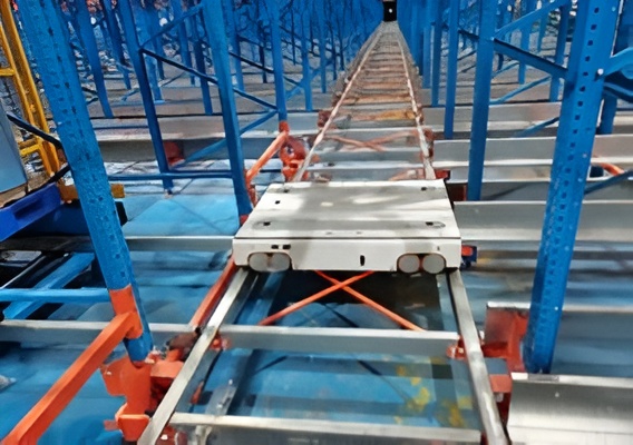 Four-way shuttle car three-dimensional warehouse