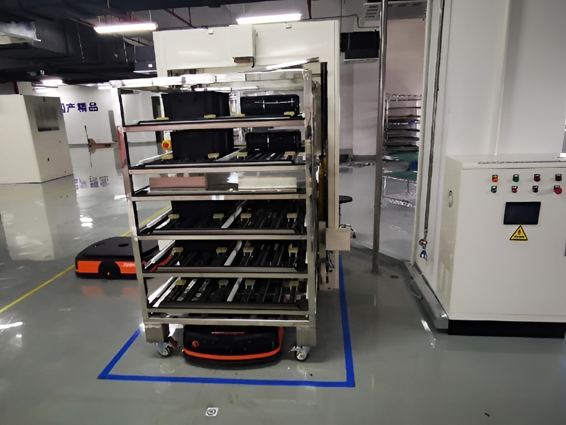 Hidden AGV Intelligent Logistics (Aging Frame)