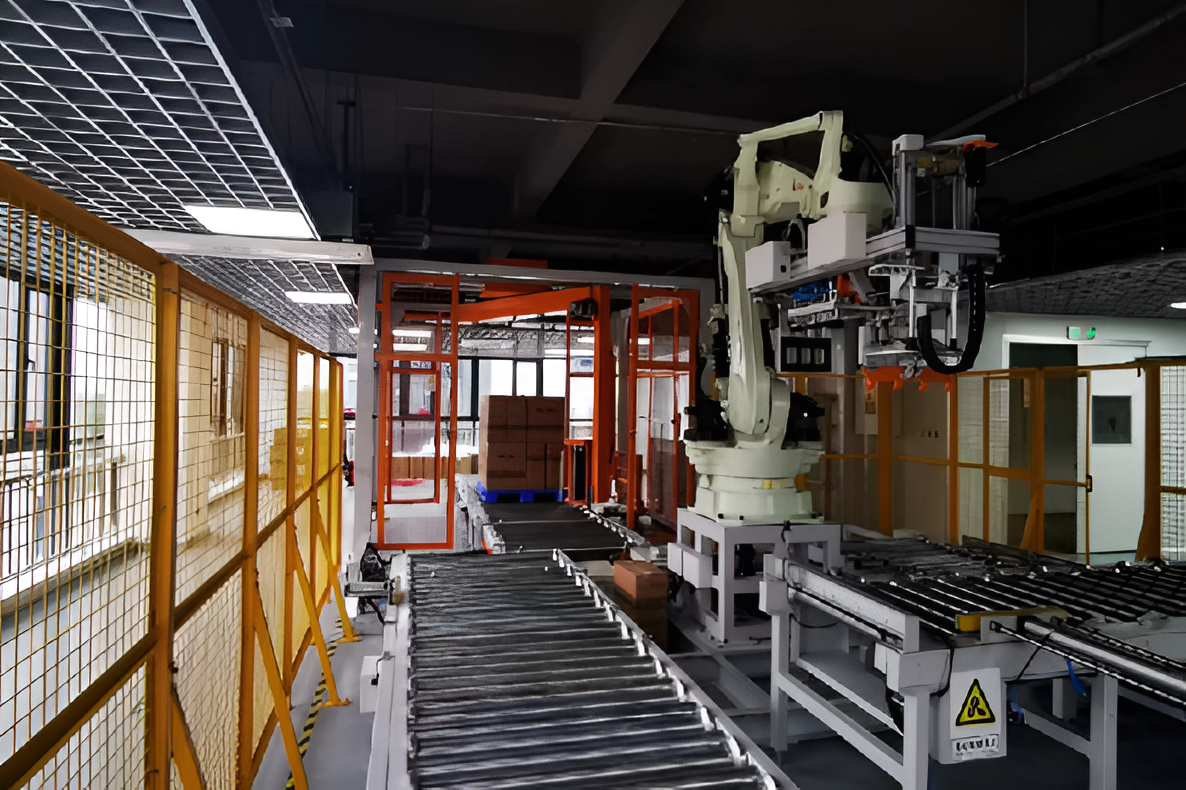 Automated Packaging Equipment (Palletizing & Wrapping)