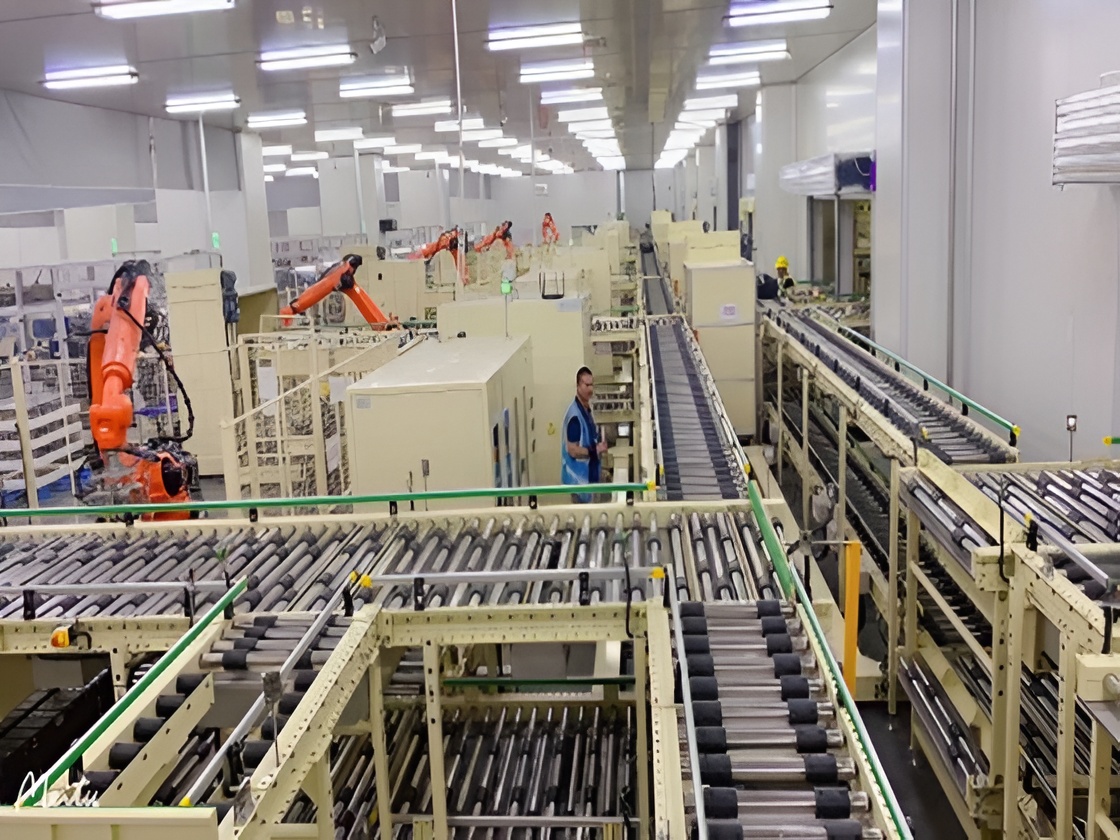 Workshop Logistics Conveyor Line